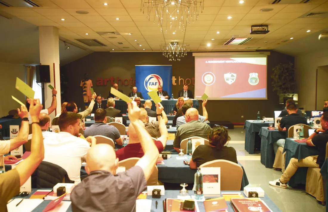 L'assemblea general de la FAF de dijous passat