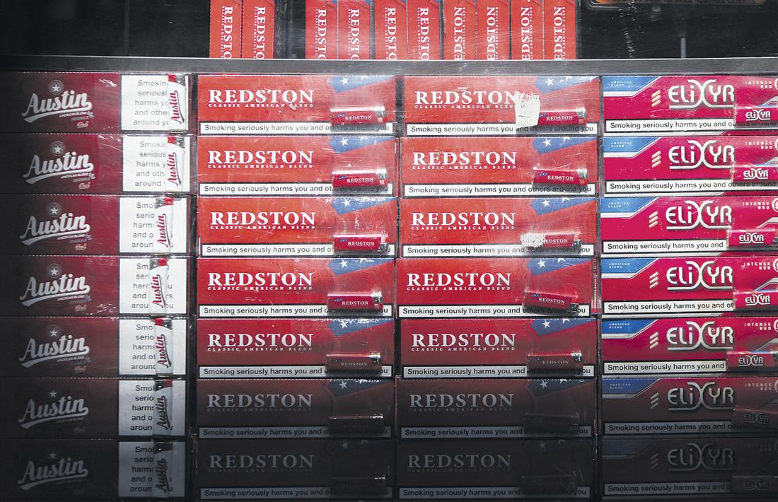 Tabac en un centre comercial