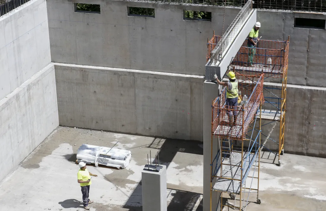 El nou dipòsit de la Plana estarà operatiu la primera setmana de juliol