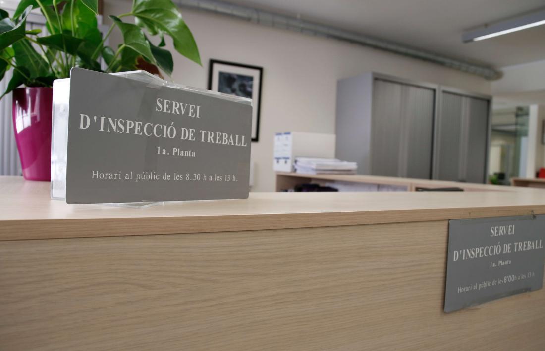 El Servei d'Inspecció de Treball.