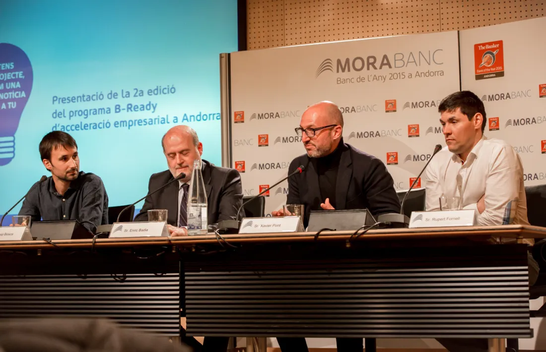 10 emprenedors entren al procés de selecció d’Andorra per entrar al B-Ready amb MoraBanc