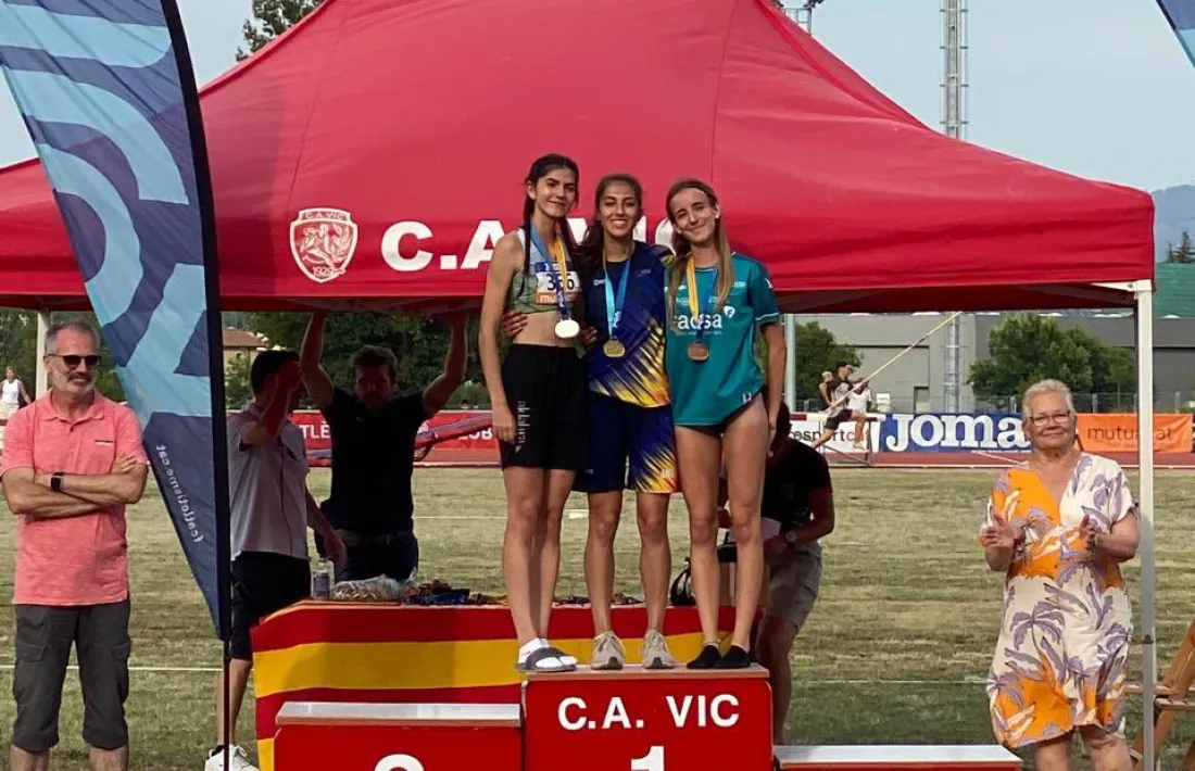 Duna Viñals, campiona a Vic.
