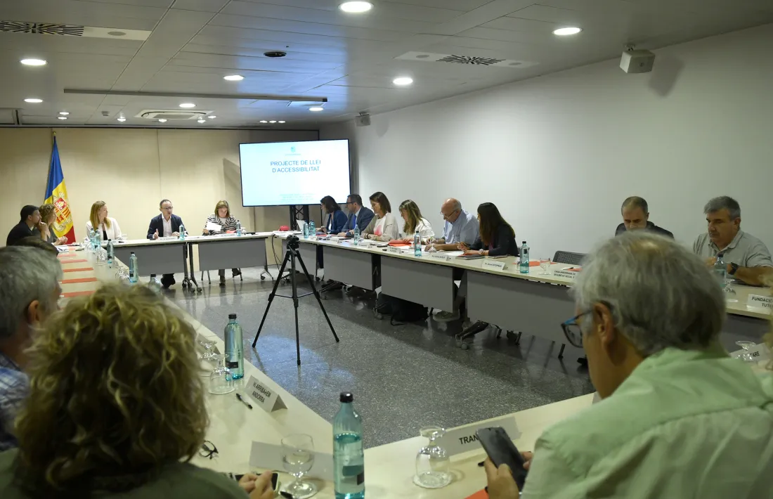 La reunió del Conadis ha tingut lloc aquest matí.