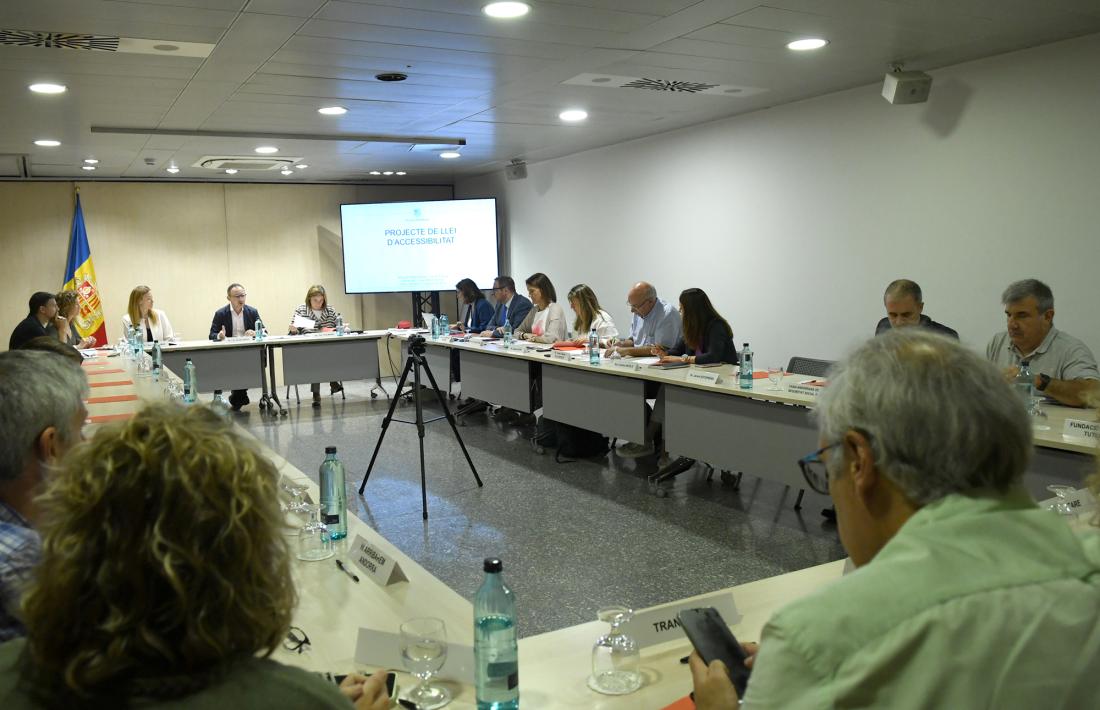 La reunió del Conadis ha tingut lloc aquest matí.