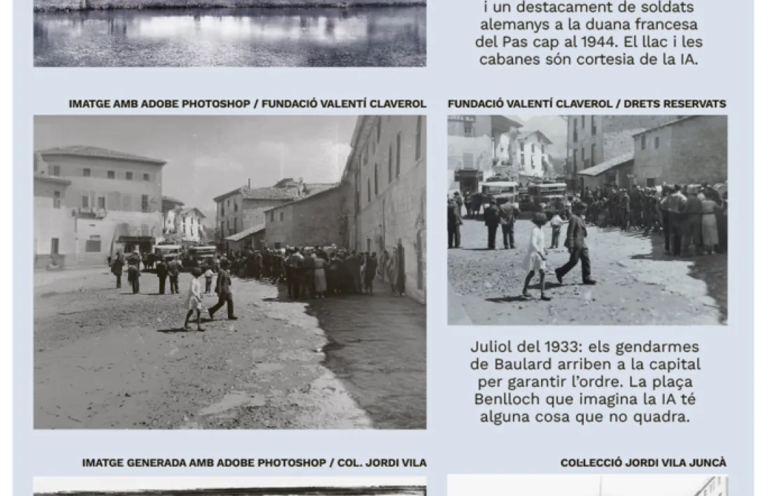 Tres exemples de Generative Fill