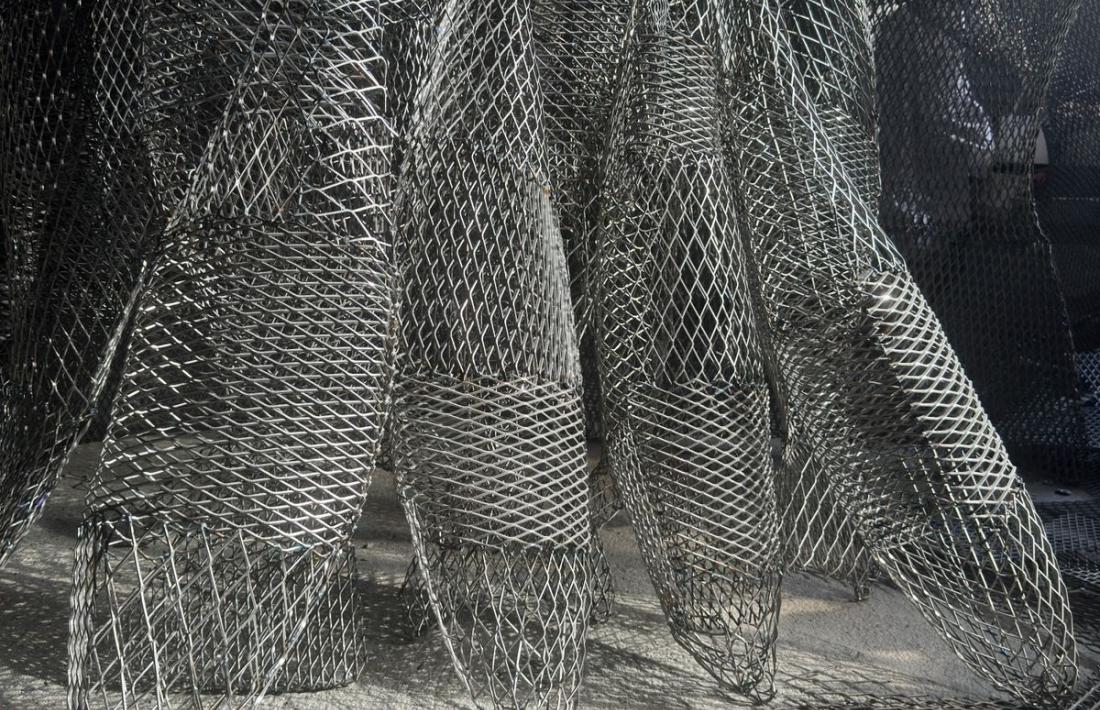 La instal·lació ‘Aigües resilients’, de Toni Cruz, començarà a instal·lar-se a partir d’avui al Valira d’Orient.