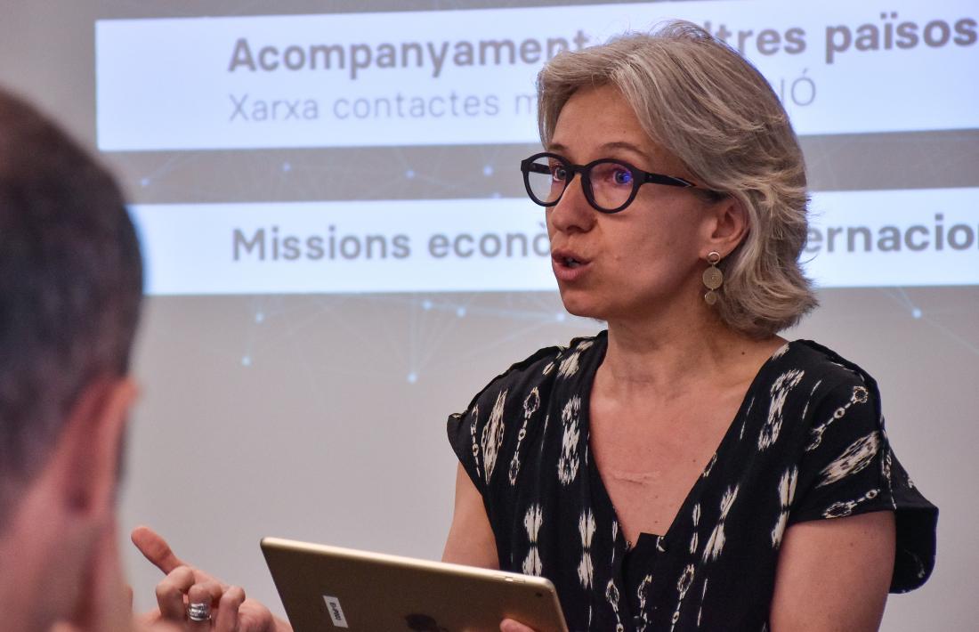 La directora d’Andorra Business, Judit Hidalgo.
