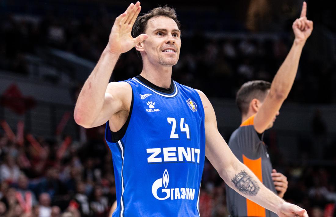 Kyle Kuric, amb el Zenit. 