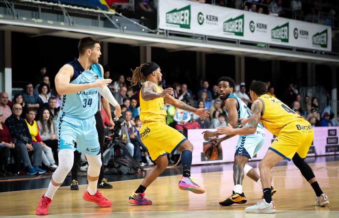 Jerrick Harding, en el partit del curs passat contra el Gran Canària.