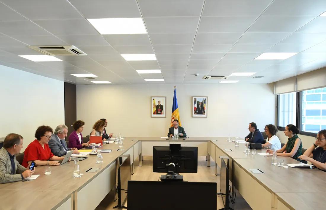 Reunió del pacte d'estat de la UE.