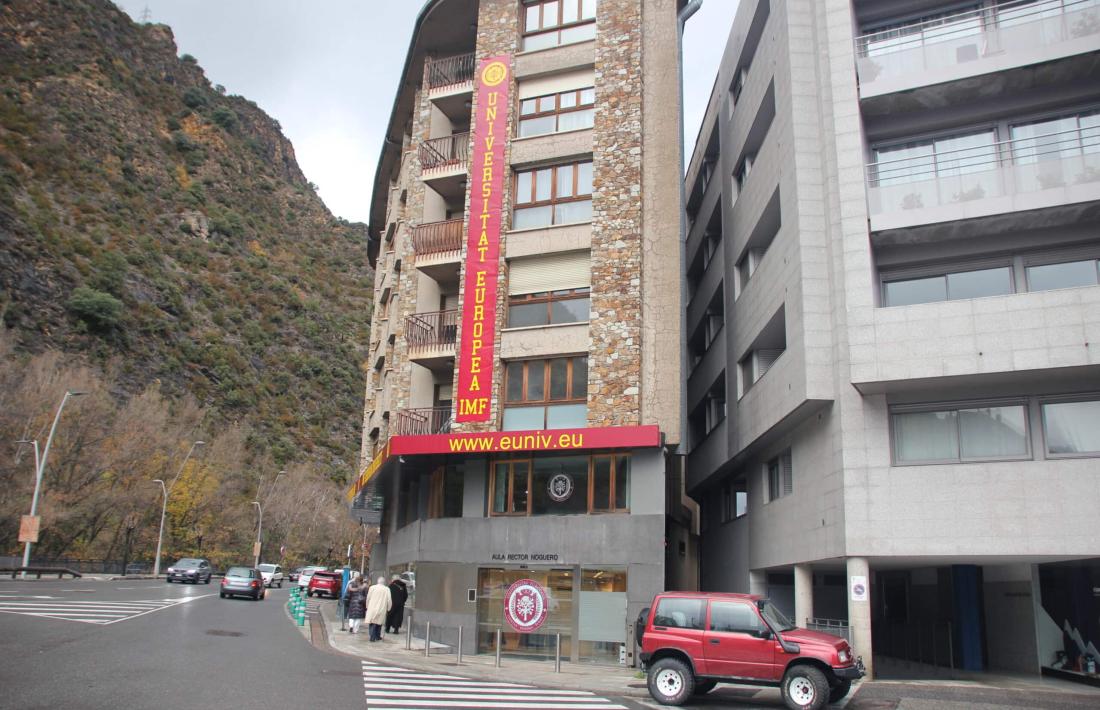 La Universitat Europea d'Andorra.