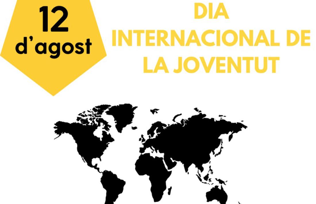 El cartell del Dia internacional de la joventut.