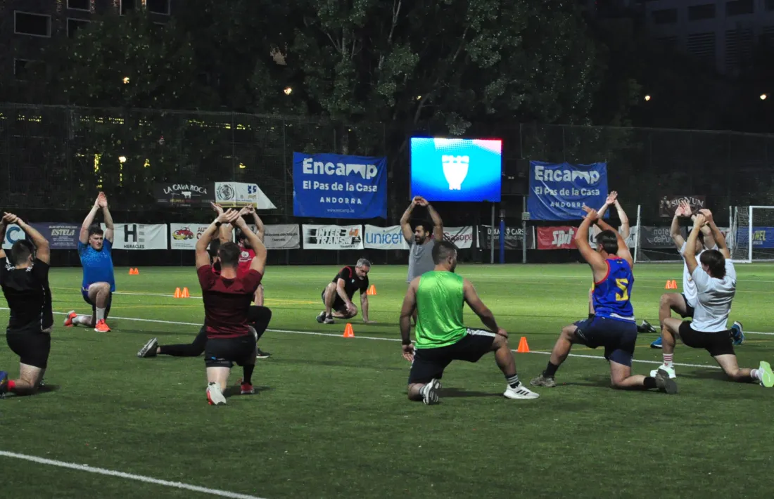 El VPC va realitzar el primer entrenament a Prada de Moles.