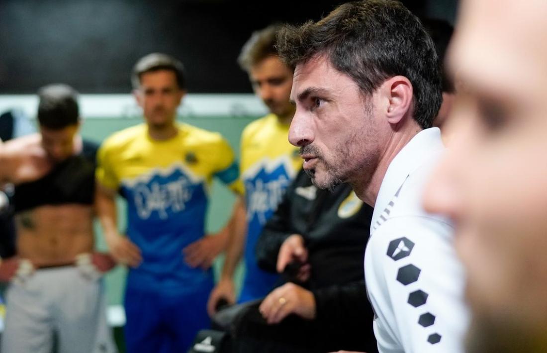 Aitor García, el tècnic.