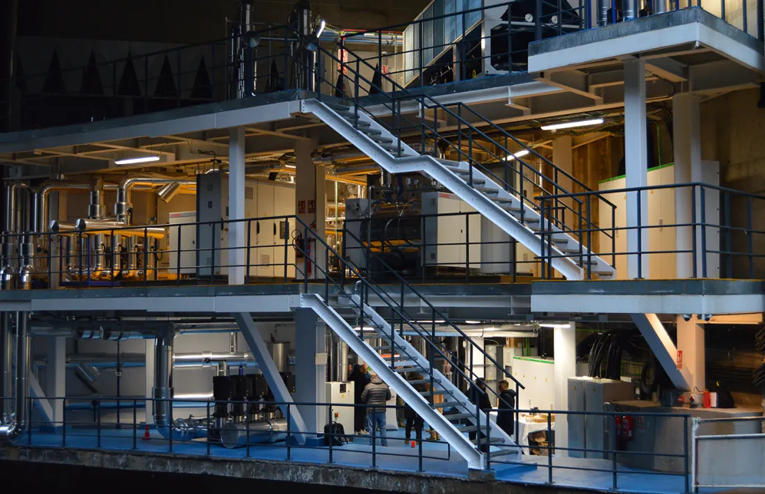 El local tèrmic de FEDA Ecoterm a Escaldes-Engordany.