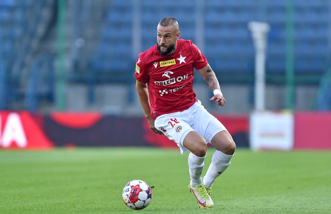 David Juncà, amb el Wisla.