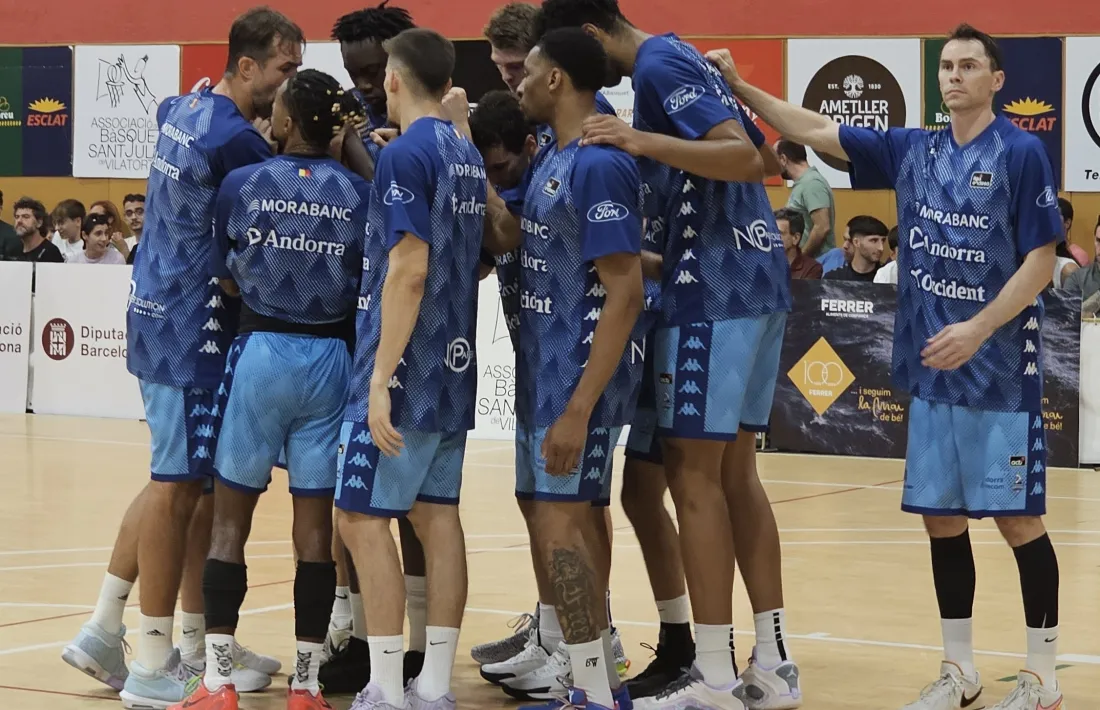 Kyle Kuric, amb el MoraBanc.