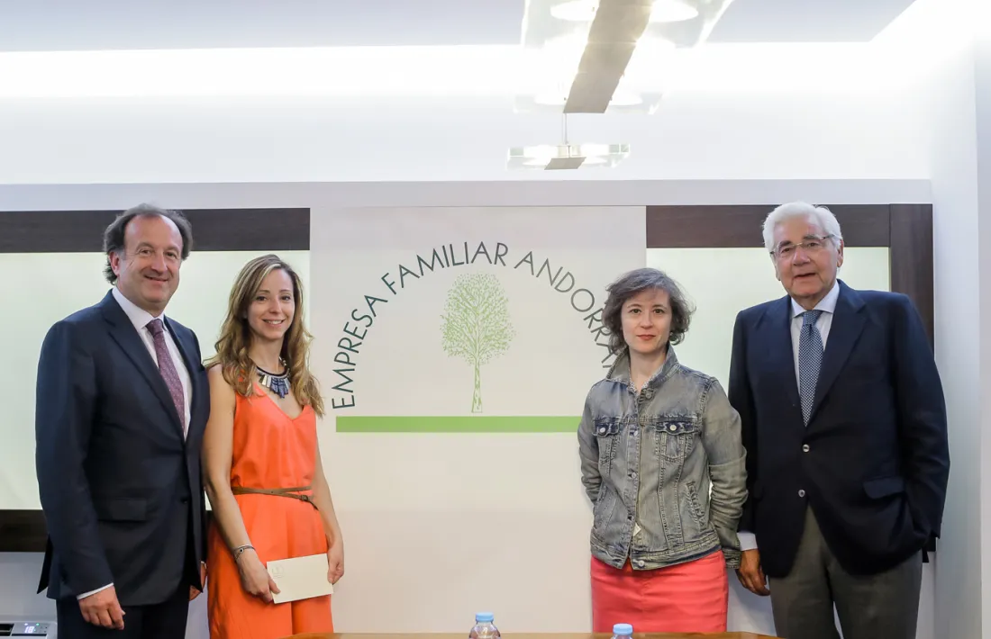   L'Empresa Familiar Andorrana fa aportacions econòmiques a dues entitats compromeses amb projectes d'nterès social
