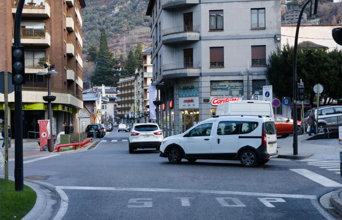 Un carrer comercial lauredià.