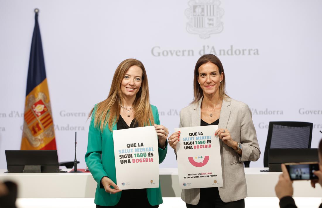 La ministra Helena Mas i la secretària d’Estat de Salut, Cristina Pérez, han presentat aquesta tarda la campanya.