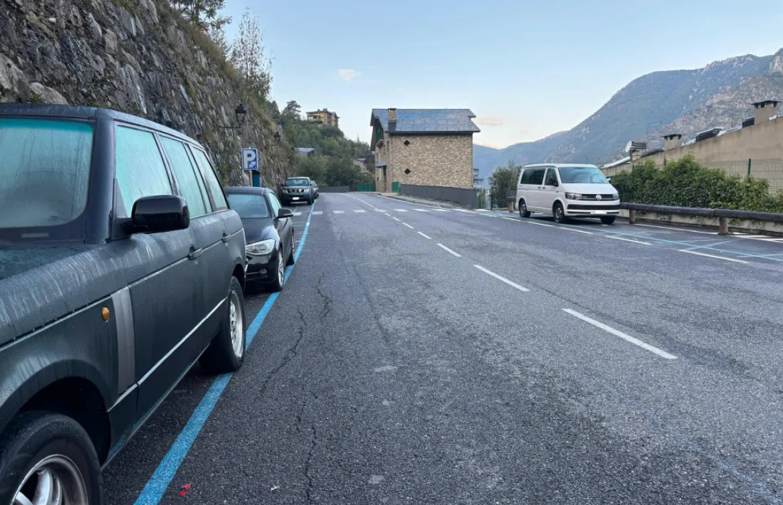 Algunes de les zones blaves de Sant Julià de Lòria que es modificaran.