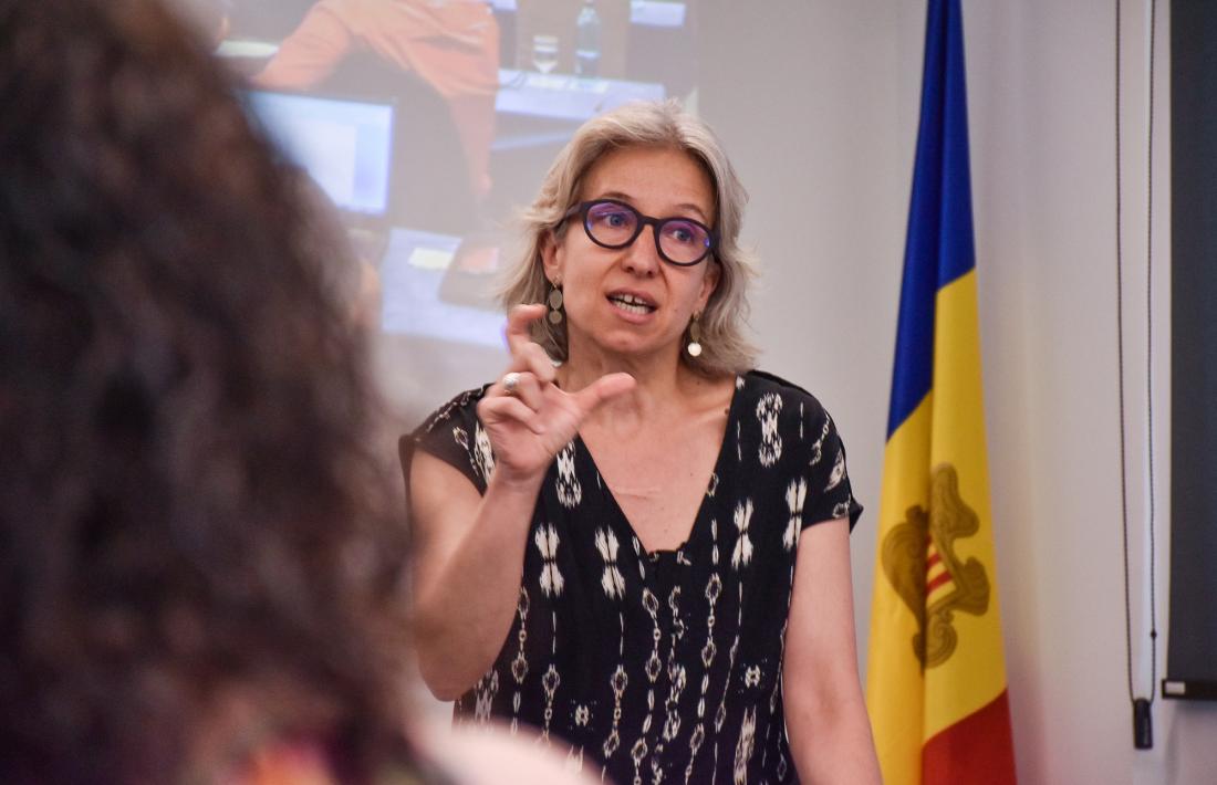 La directora d'Andorra Business, Judith Hidalgo.