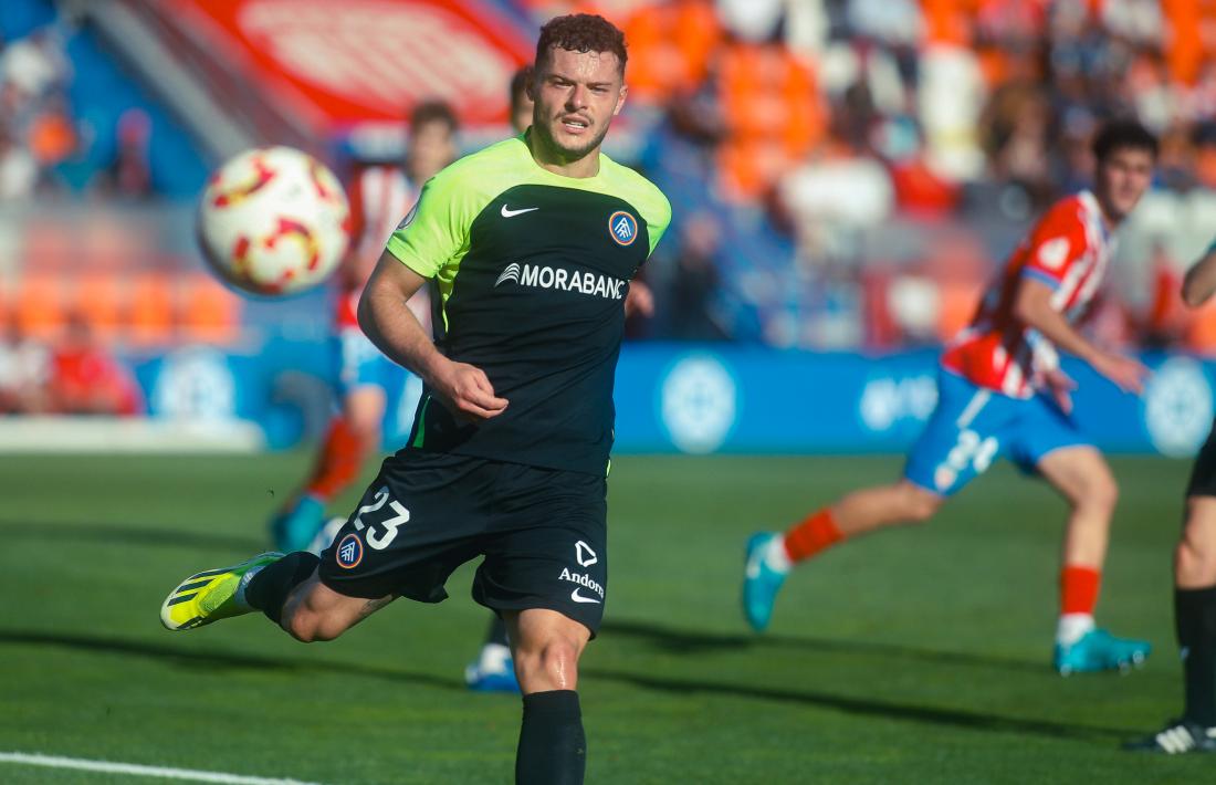 Diego Alende va tornar a jugar diumenge a un lloc que coneix bé.