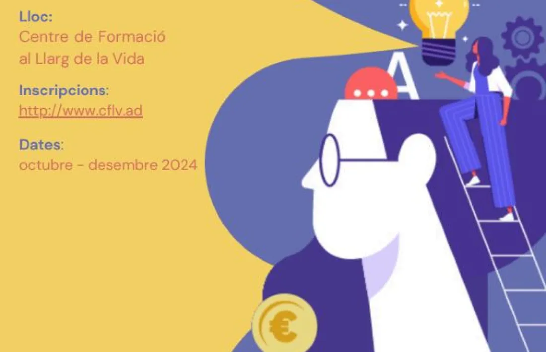  El Centre de formació al llarg de la vida ofereix nous cursos aquest octubre.