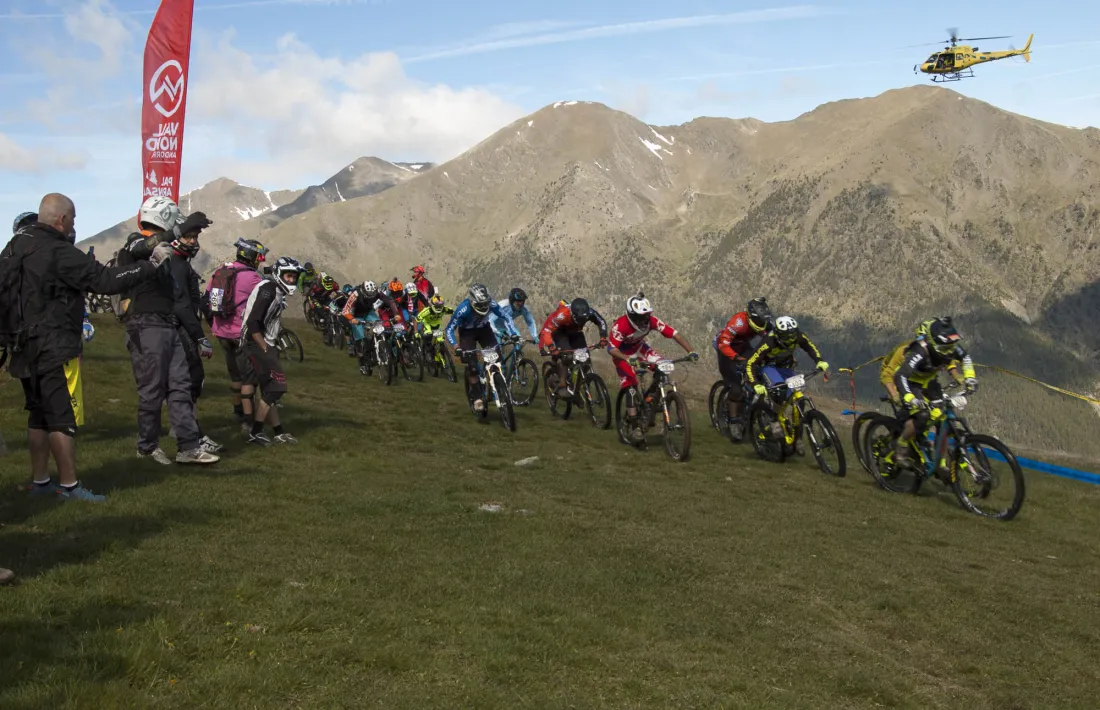 Nicolas Quéré i Nastasia Gimenez s’imposen a la 15a edició de la Maxiavalanche de Vallnord Bike Park la Massana