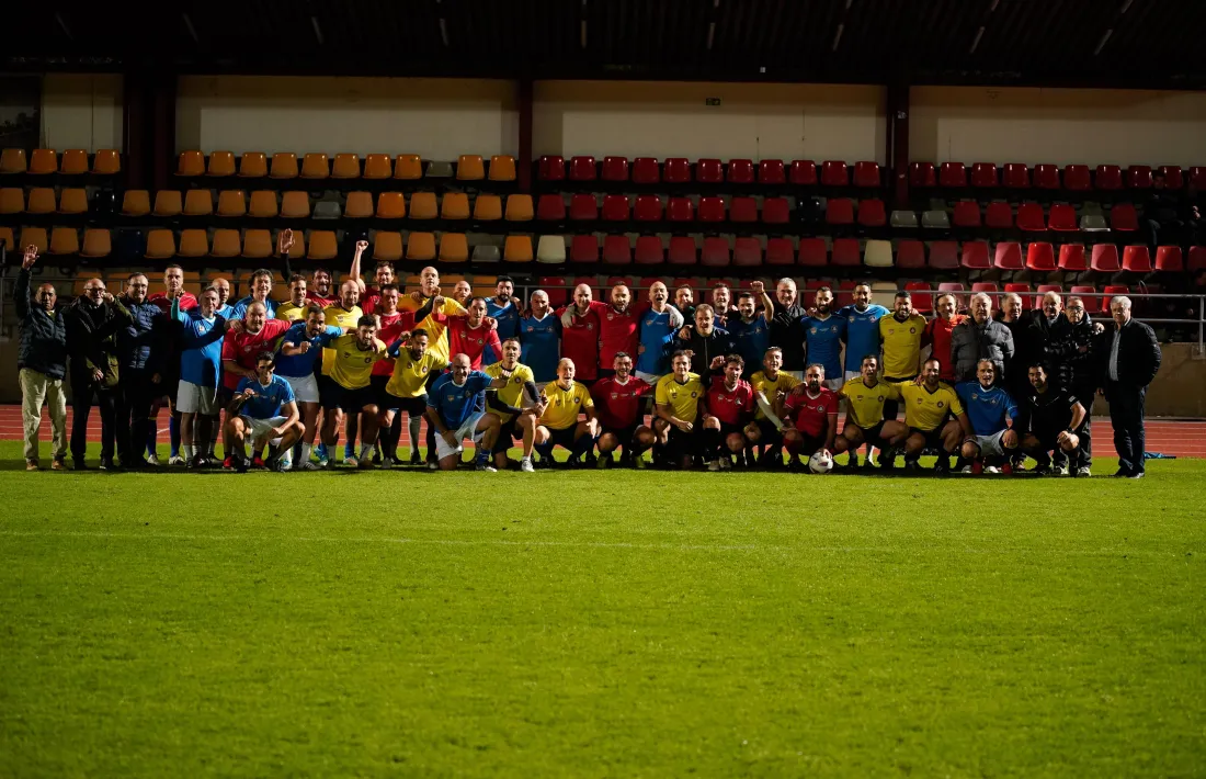El partit amistós va reunir diferents generacions ex-FC Andorra.