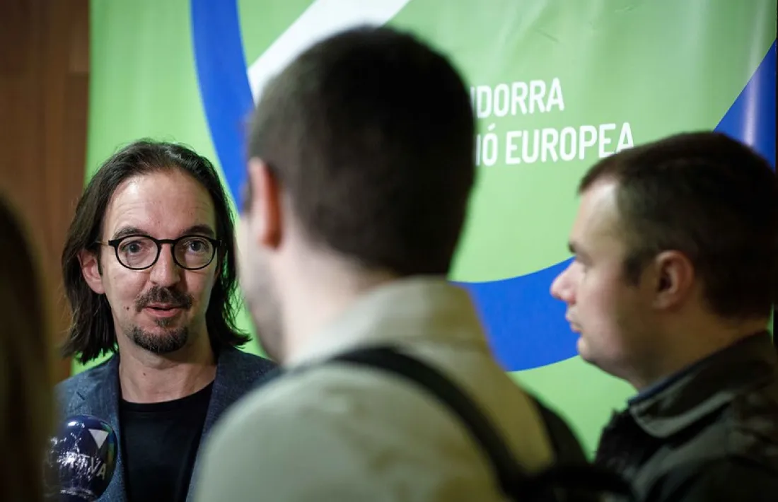 El secretari d’Estat per a les Relacions amb la UE, Landry Riba. 