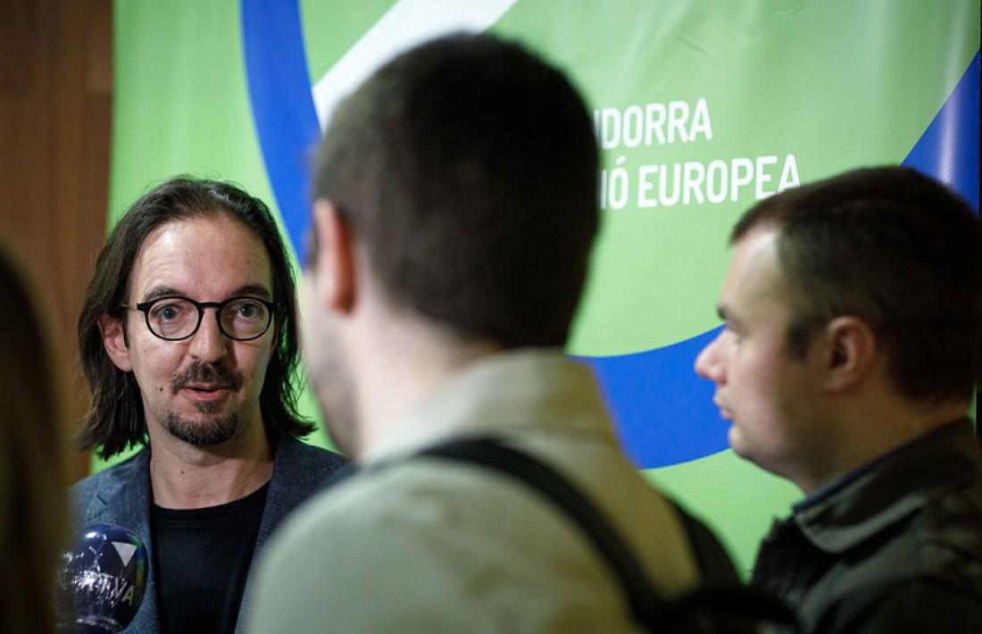 El secretari d’Estat per a les Relacions amb la UE, Landry Riba. 