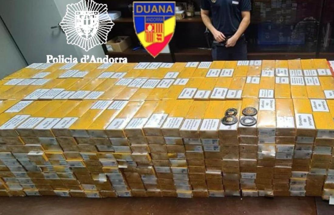 La mercaderia decomisada en les tres operacions.