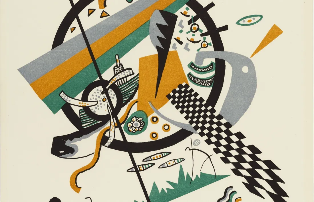 ‘Petits mons IV’, de Kandinsky, al CAEE a partir del 2 de juliol.