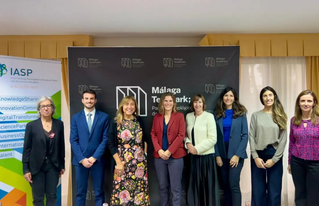 La delegació andorrana s'ha trobat amb Ebba Lund, directora general de l’Associació Internacional de Parcs Tecnològics.