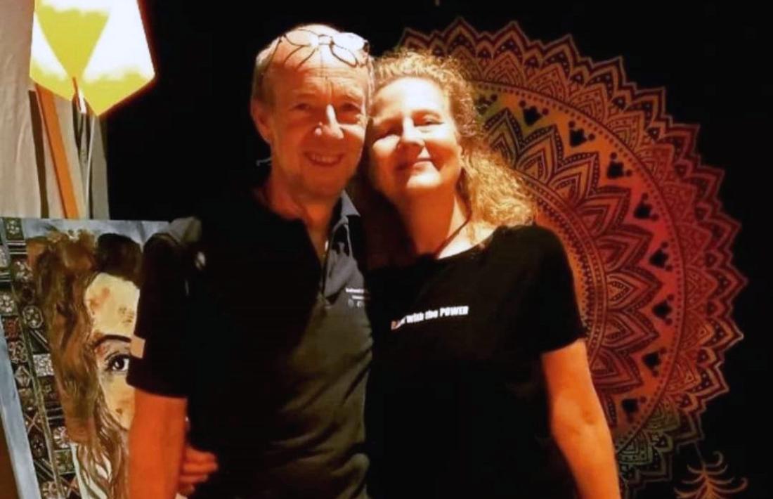 Robert Rosner i Monika Georgiu, amb qui comparteix projecte.