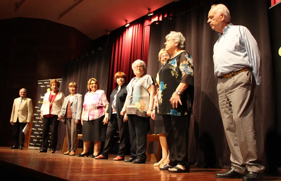  El grup de teatre de L'espai omple la Sala d'Actes del Comú d'Escaldes-Engordany