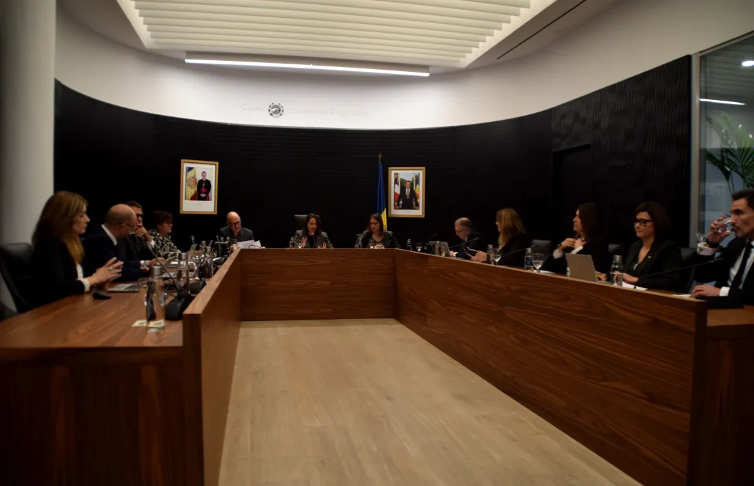 La sessió de Consell de Comú d’Escaldes-Engordany d'avui.