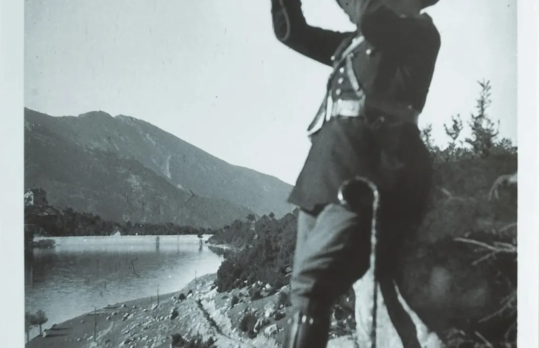 Fent un titiu a Engolasters.