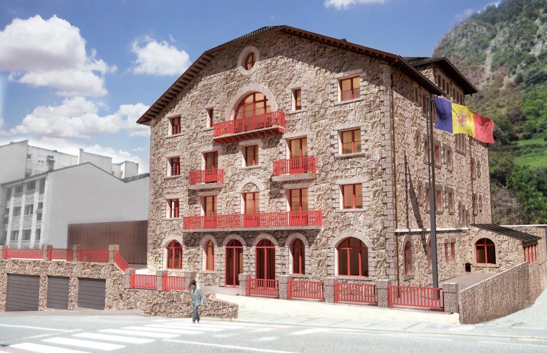 Andorra, Encamp, Rosaleda, ministeri de Cultura, Adolf Florensa, restauració
