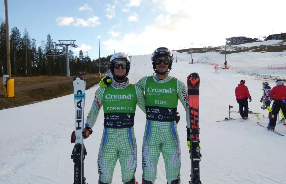 L’equip masculí, a Levi.