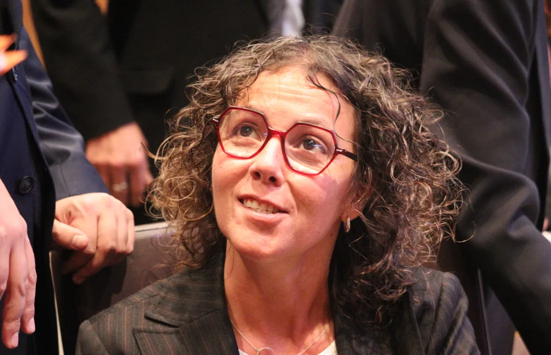 La presidenta del grup parlamentari socialdemòcrata, Judith Casal.