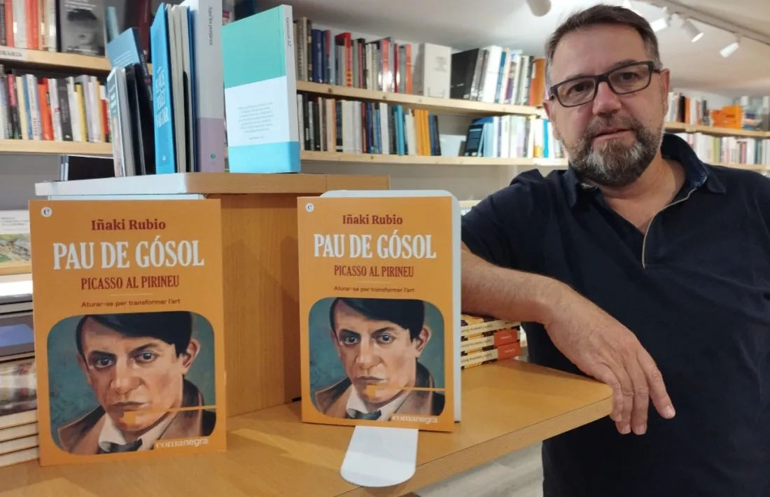 Rubio, l'any passat amb 'Pau de Gósol' acabat de sortir del forn.