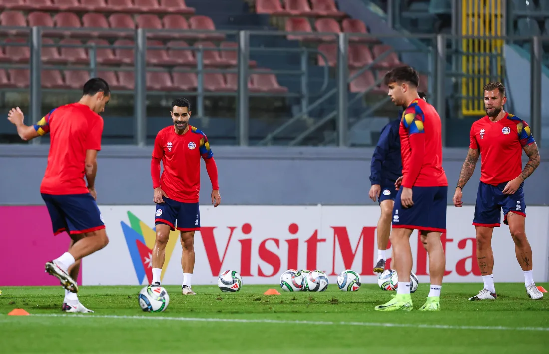 La selecció es va entrenar ahir a l’escenari del partit que donarà per finalitzada la Nations League.