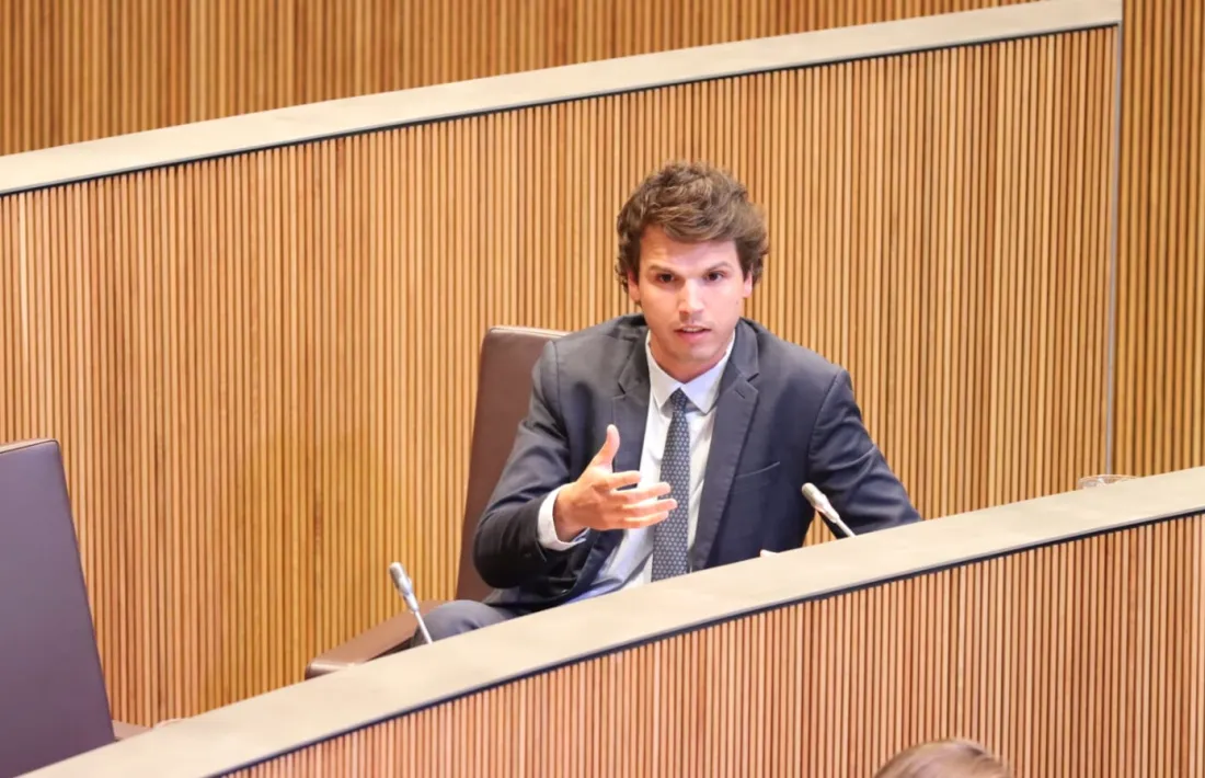 El conseller general de Concòrdia Pol Bartolomé.