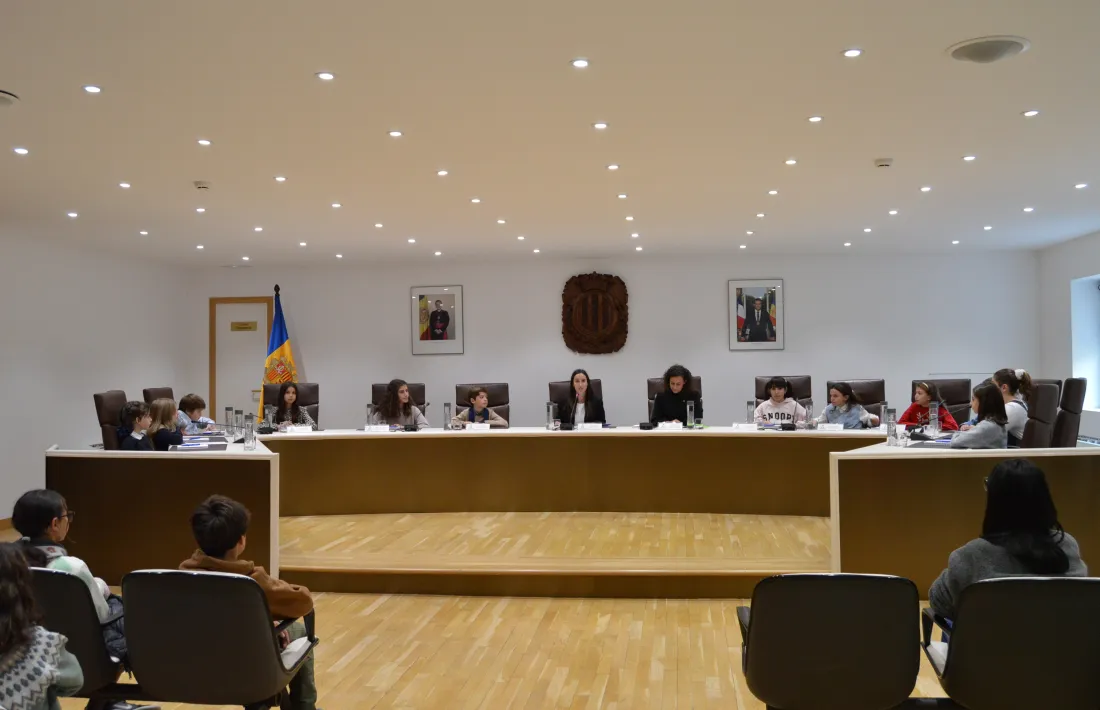 El consell d'infants d'Andorra la Vella s'ha constituït aquest matí.