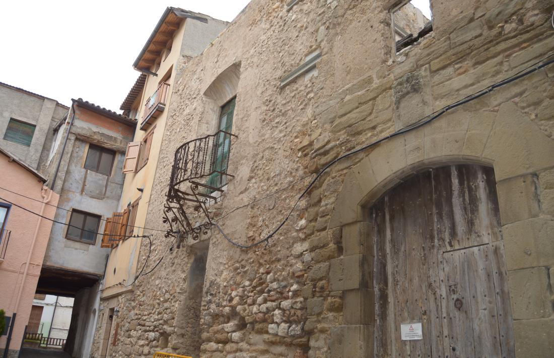  El mal estat d’aquesta part del castell, un BCIN, és motiu de preocupació. 
