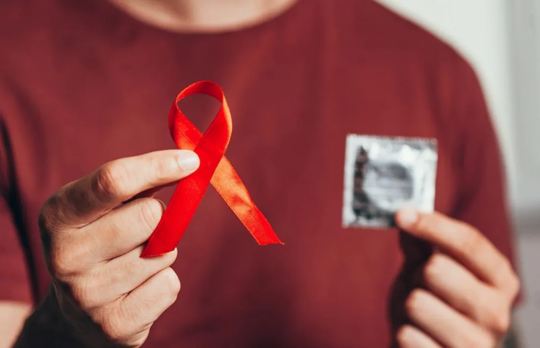 Una de les campanyes de sensibilització contra el VIH.