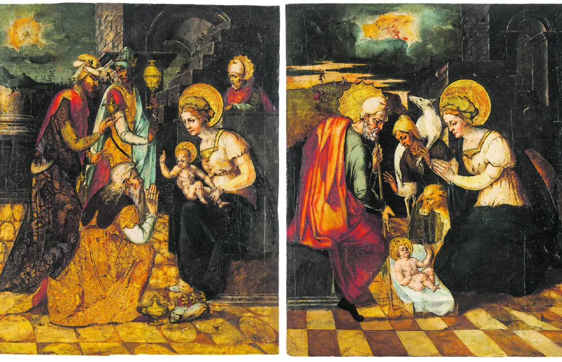 Les taules de la Nativitat i de l’Epifania del Mestre de Canillo (ca. 1530).