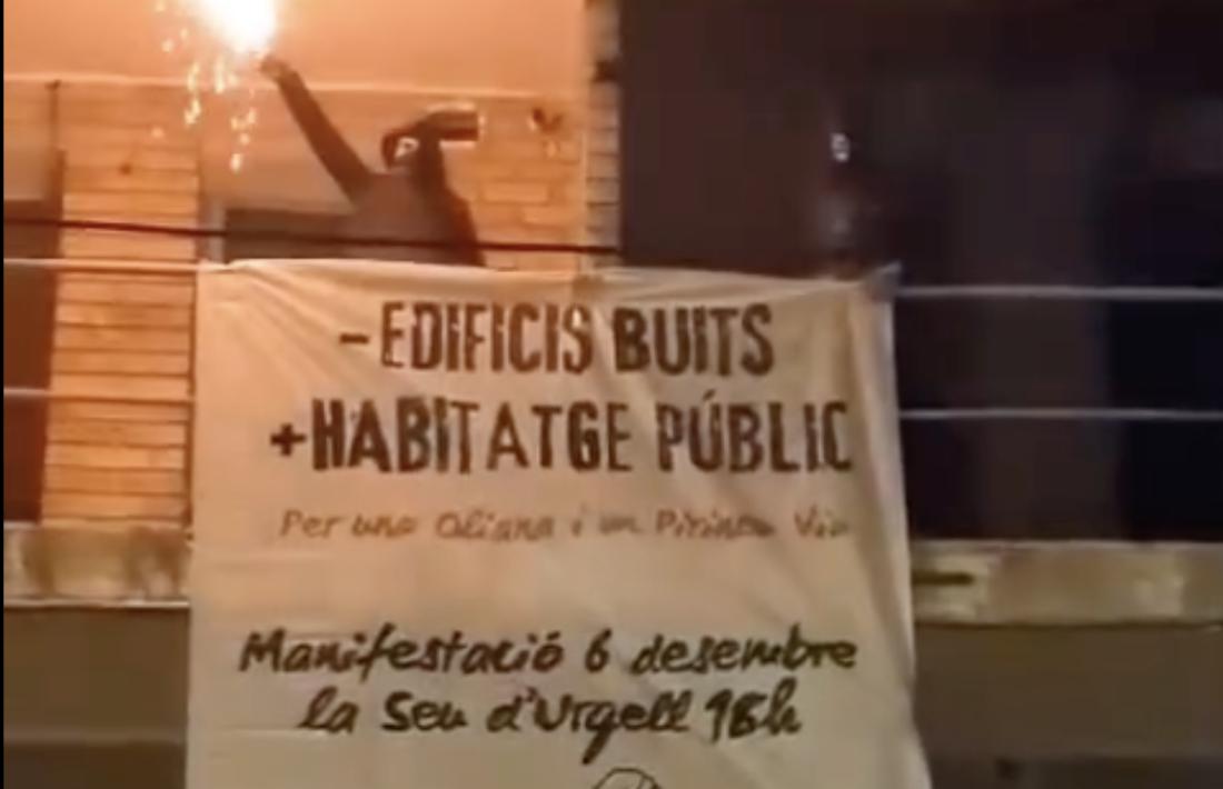    Captura del vídeo que corre per les xarxes. 